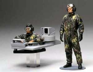 TAMIYA 1/16 德國 現代坦克駕駛員組 (363